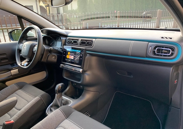 Citroen C3 cena 52500 przebieg: 29590, rok produkcji 2021 z Mrągowo małe 436